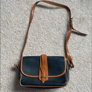 Dooney & Bourke Navy Leather Crossbody